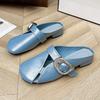 Fashion Mules Shoes Women's Flats Slippers Cystal Casual Sandals 2025 Designer New Summer Woman Flip Flops Fashion Slides Cozy Zapatos