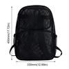 New Large Capacity Mesh Backpack Simple Breathable Mesh Travel Rucksack Summer See Through Beach Bag
