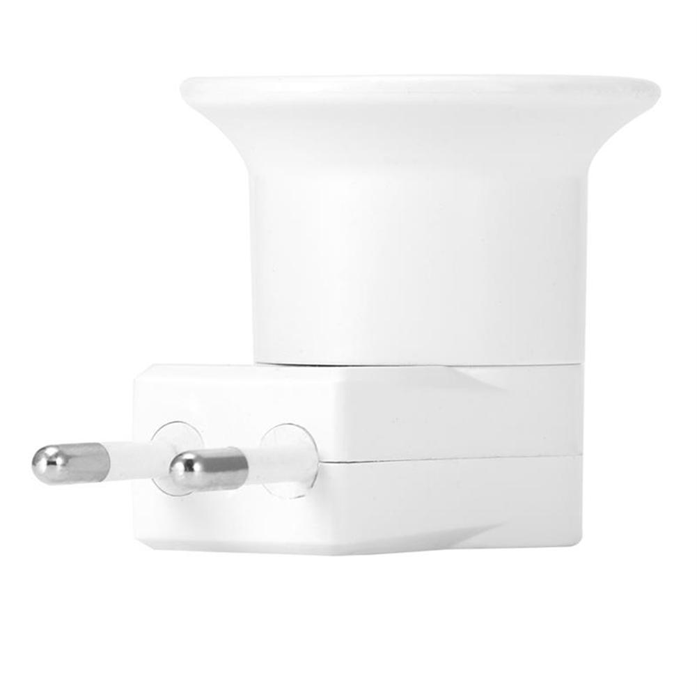 E27 EU Plug Lamp Light Holder Base Socket Converter Adapter with Control Switch