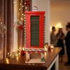 Plastic Christmas Advent Calendar Fireplace Base 24 Day Xmas Countdown  Kids Gift