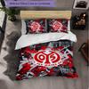 Mainz FC Themed Bedding 3Pcs Duvet Cover Set Decorative Bed Linen For Teen Room Home Decoration