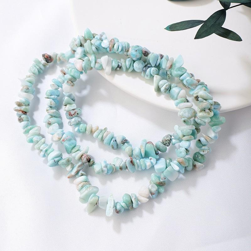 Naturweißes Pulver, gelber Amethyst-Bruchstein, Halbfertigprodukt, DIY, Farbige Kristallsteine, lose Perlen, Schmuckzubehör