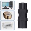 IEC320 C15 to C6 Cloverleaf Power Adapter PDU Male to IEC320 C15 Female Power Adapter Converters C6 to C15 Power Adapter