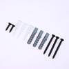 1 Set 5Mm Thicked Invisible L-Shaped Brackets Heavy Duty Cast Iron Floating Shelf Brackets For Kitchen Shelves Support
