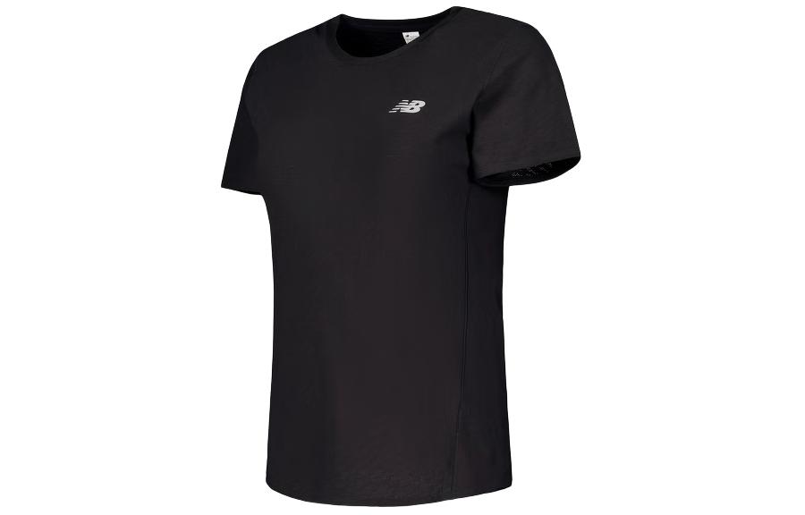 New Balance Running T Shirt Women s Black WT41281-BK S