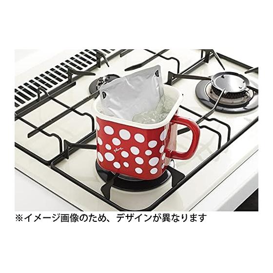 Tamahashi Storage Container Square Pot Enamel 1450ml IH/Gas Fire Compatible Made in Japan Prune White Red Strawberry YJ-819