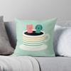 Colorful Animal Figure Pattern Double-sided Printed pillow cover Short plush Suitable living rooms bedrooms throw cushion cover