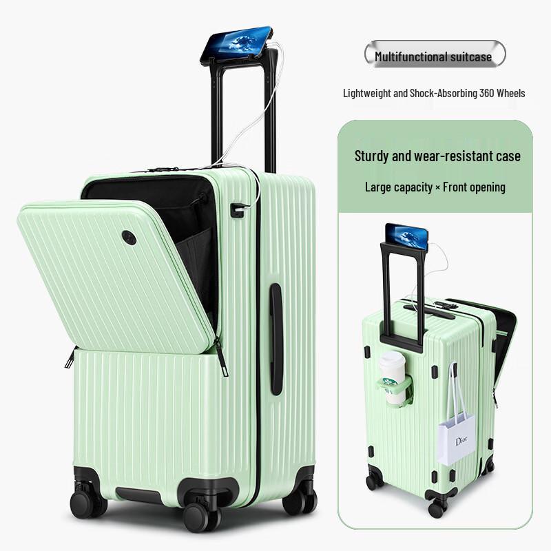 Li Shen Front-Opening Hardside Carry-on Luggage