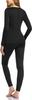 Tesla Ultra Warm Thick Heattech Top and Bottoms and Perfect for and Thermal and Extra Warm Windproof and Model Women's Underwear, [Moisture-Wicking,