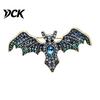 Punk Style Animal Badge Halloween Rhinestone Bat Brooch, Retro Gothic Shaped Lapel Brooch Pin Pin, Jewelry Accessory for Clothing Bags Scarves