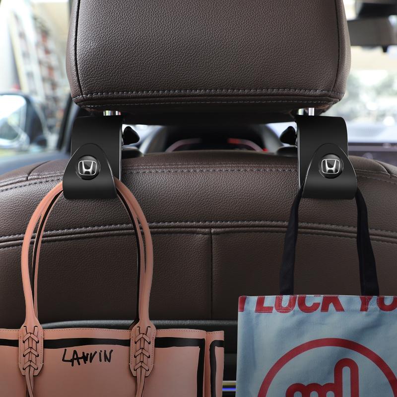 2Pcs Car Seat Hooks Rear Seat Storage Bracke For Honda civic accord fit jazz pilot CRV odyssey passport city shuttle HRV vezel