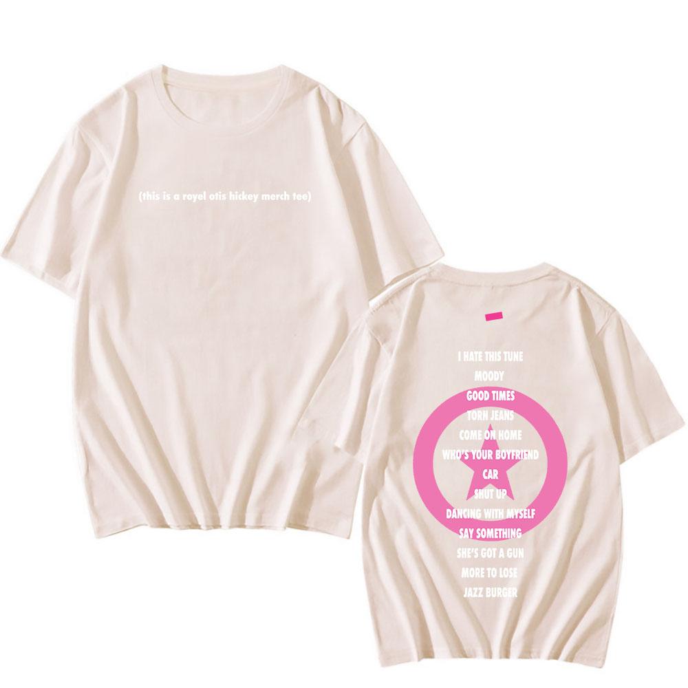 This Is A Royel Otis Hickey Merch Tee Royel Otis Print T-shirt Fashion Cotton Men/Women Tshirts Graphic Print Tops