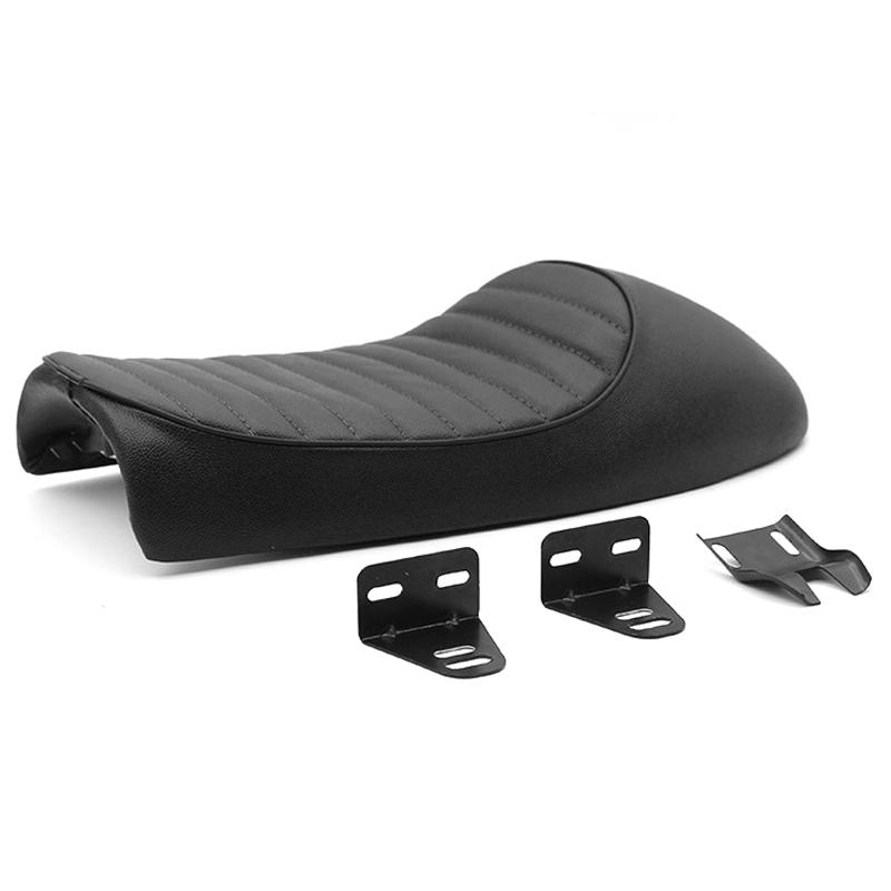 A28G-Cafe Racer Motorcycle Seat Hump Saddle For Suzuki GS XJ Honda CG125 CB350