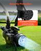 Shallow Well Jet Pump, 800W, 230V 3300 L/H Maximum Flow Rate, PP Garden Well Jet Pump with 8 m Suction Height, Thermal Protection, European Voltage