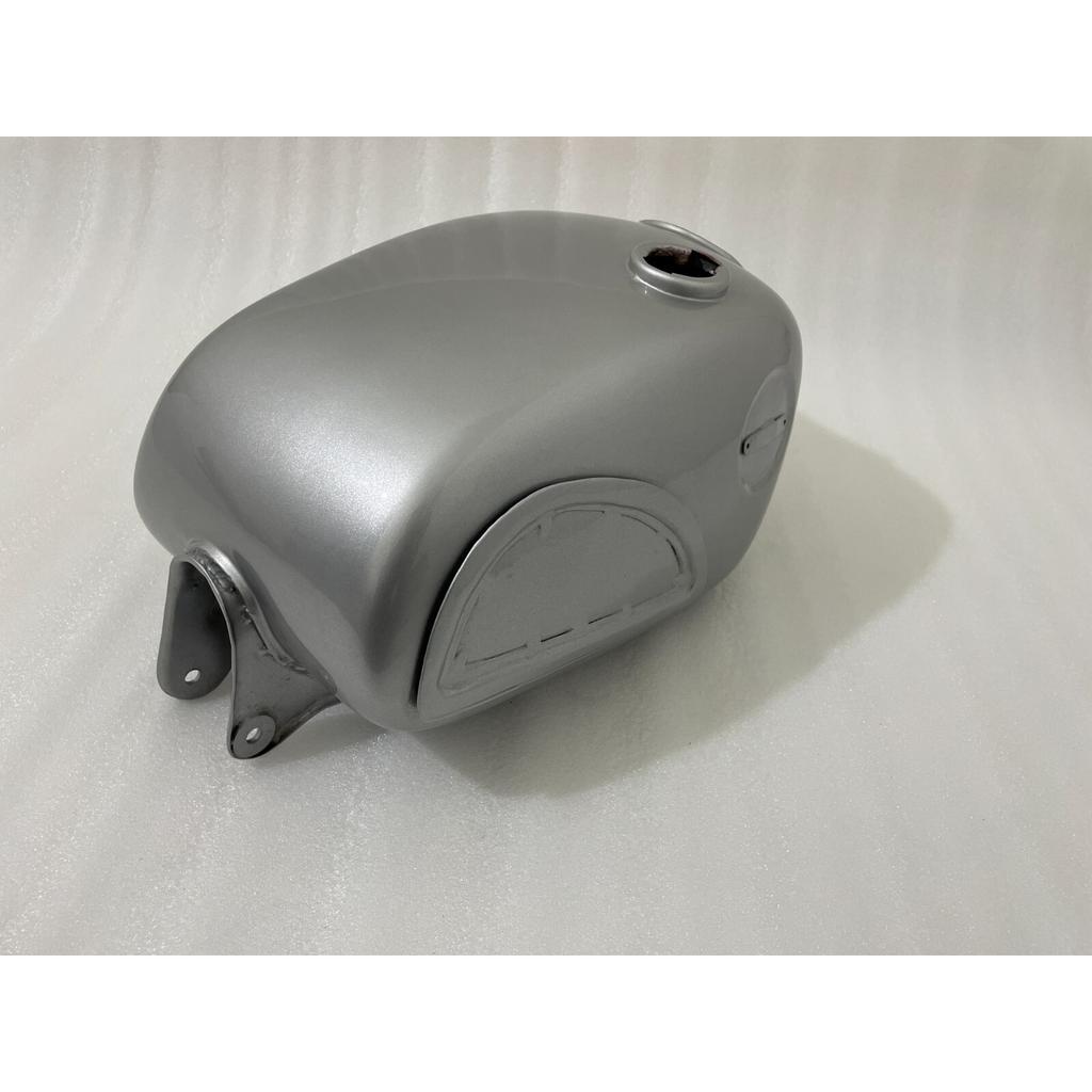 Honda CL72 CL77 (1962 - 1967) 305 Scrambler Steel Fuel Gas Tank Silver Painted