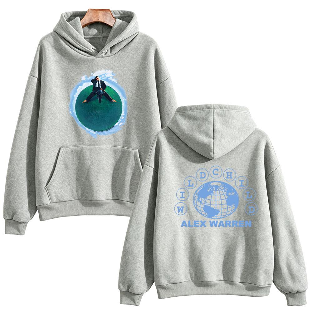 Alex Warren Wildchild Graphic Hoodie Pop Singer Tour Merch Pullover Sweatshirt Men Women Unisex Oversized Casual Sweatshirts