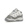 Buty dla niemowląt Air Jordan 11 Retro Low TD Cement Grey Białe University-Blue 505836-140