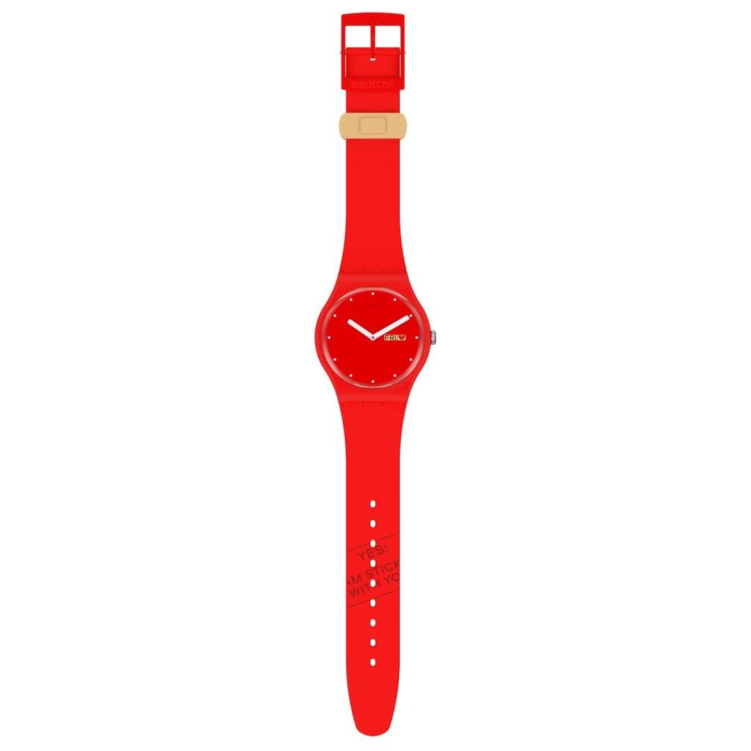 

Swatch SWATCH VALENTINE S DAY SUOZ718 Наручные часы, Красный
