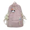 Schoolbag Female Junior High School Student Schoolbag Cute Harajuku Japanese Girl Backpack Large Capacity Versatile Korean Version Casual Backpack
