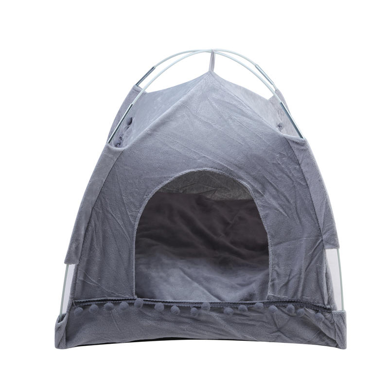 Frühling Sommer Niedlich Indoor Outdoor Hund Katze Zelt Haus Kleintier Abnehmbar Waschbar Höhle Nest Bett