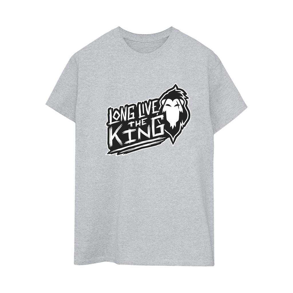 Disney Womens/Ladies The Lion King The King Cotton Boyfriend T-Shirt