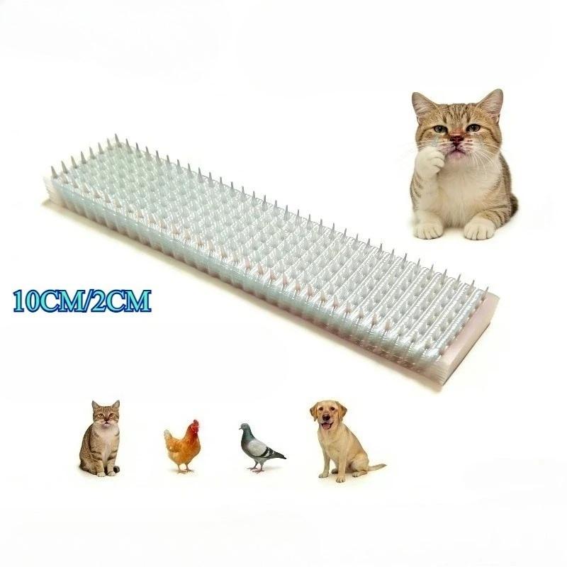 15PCS Plastic Bird Repeller Spikes Fence Wall Cat Anti Pigeon Spikes Anti-bird Outdoor Squirrel Garden Fences Animal Repellent