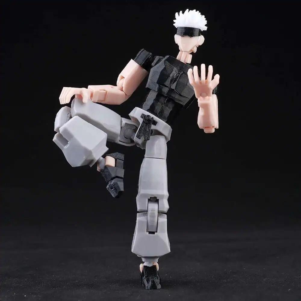 9L3D Gedruckte Jujutsu Kaisen 3D Mini-Figuren, Satoru Gojo & Geto Suguru Action-Modell, Anime PVC Sammlerstatue, Geschenk für Fans