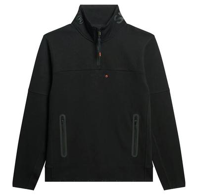 Superdry Tech Logo vid halvglidelås genser