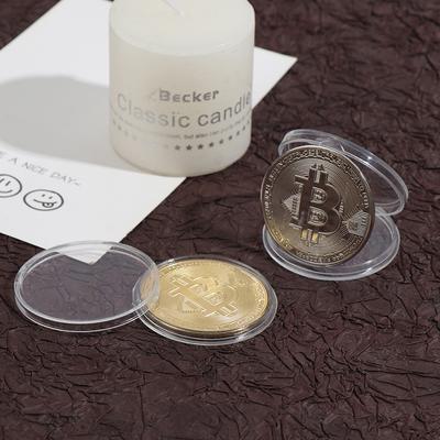 Creative Souvenir Plated Bitcoin Collectible Great Gift Bit Coin Art Collection