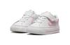 Nike Court Legacy Abrasion Resistant Low top Skateboard Shoes White Pink Baby DA5382-115
