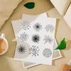 Firework Sparkler Background Clear Stamps for Card Making DIY Accessories