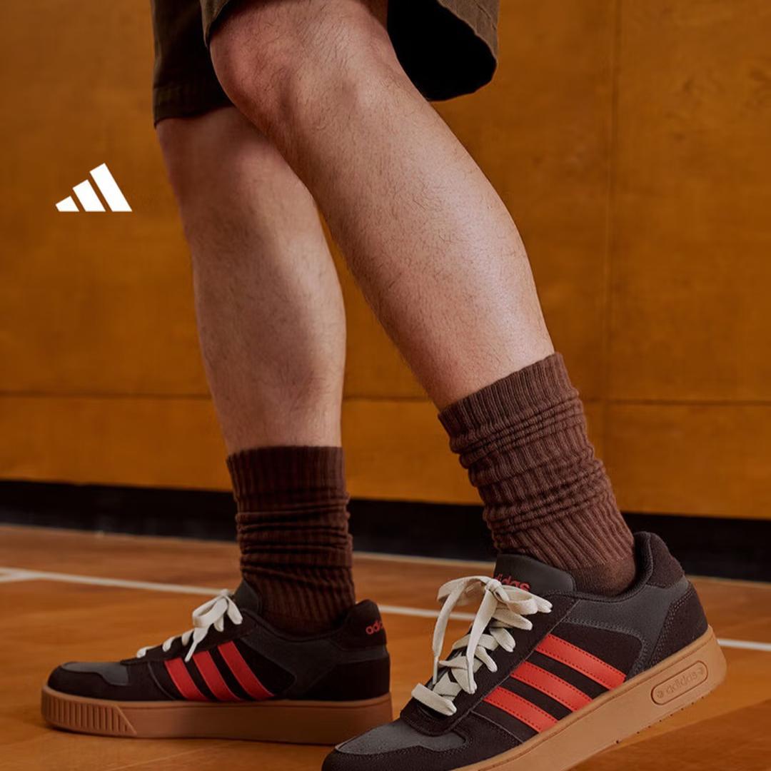 

Adidas Мелкие Зубцы D-PAD CLASSIC Баскетбольные Кроссовки для Мужчин и Женщин Номер Модели JP8234 35.5 темно-коричневого
