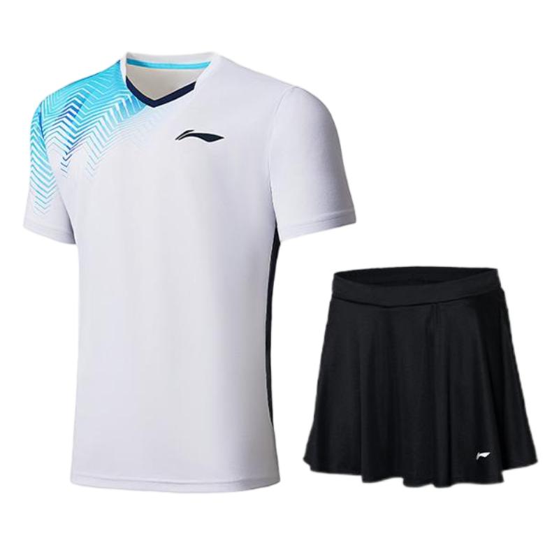 Li Ning Badminton Collection Badminton Jersey Women s AAYU209-1+ASKR022 M