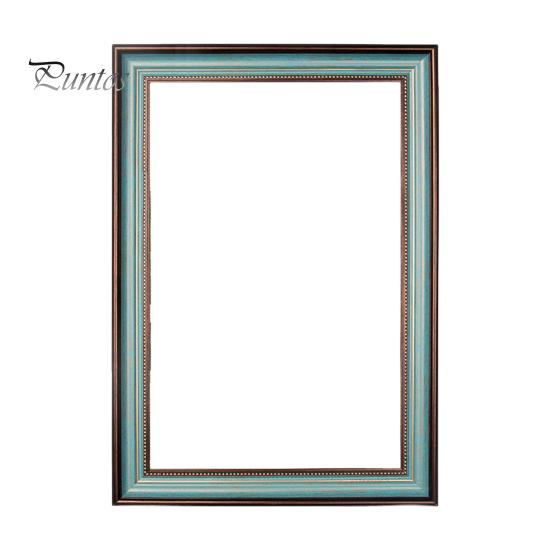 

Винтажная рама для картины маслом, картина, постер, фоторамка, домашний офис, спальня, прямоугольная настенная подвеска, настольный держатель для фотографий 20x30cm синий