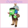 Premium Quality Frankenstein Costume Scary Halloween Inflatable Blow Up Suit For Parties