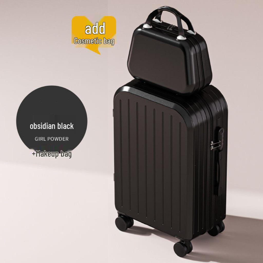 New Style Ins Durable Multifunctional Student Suitcase with Large Capacity and Password Lock Spinner Wheels