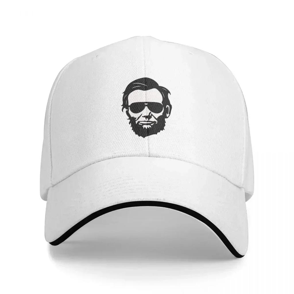 Funny Abraham Lincoln Sunglasses Honest Abe USA Cap Casual Baseball Caps Adjustable Hat Hip Hop Summer Unisex Baseball Hats