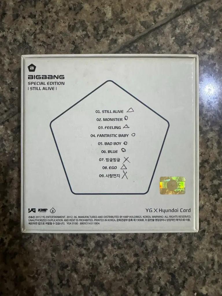 BIGBANG Still Alive Special Edition Autographed Used