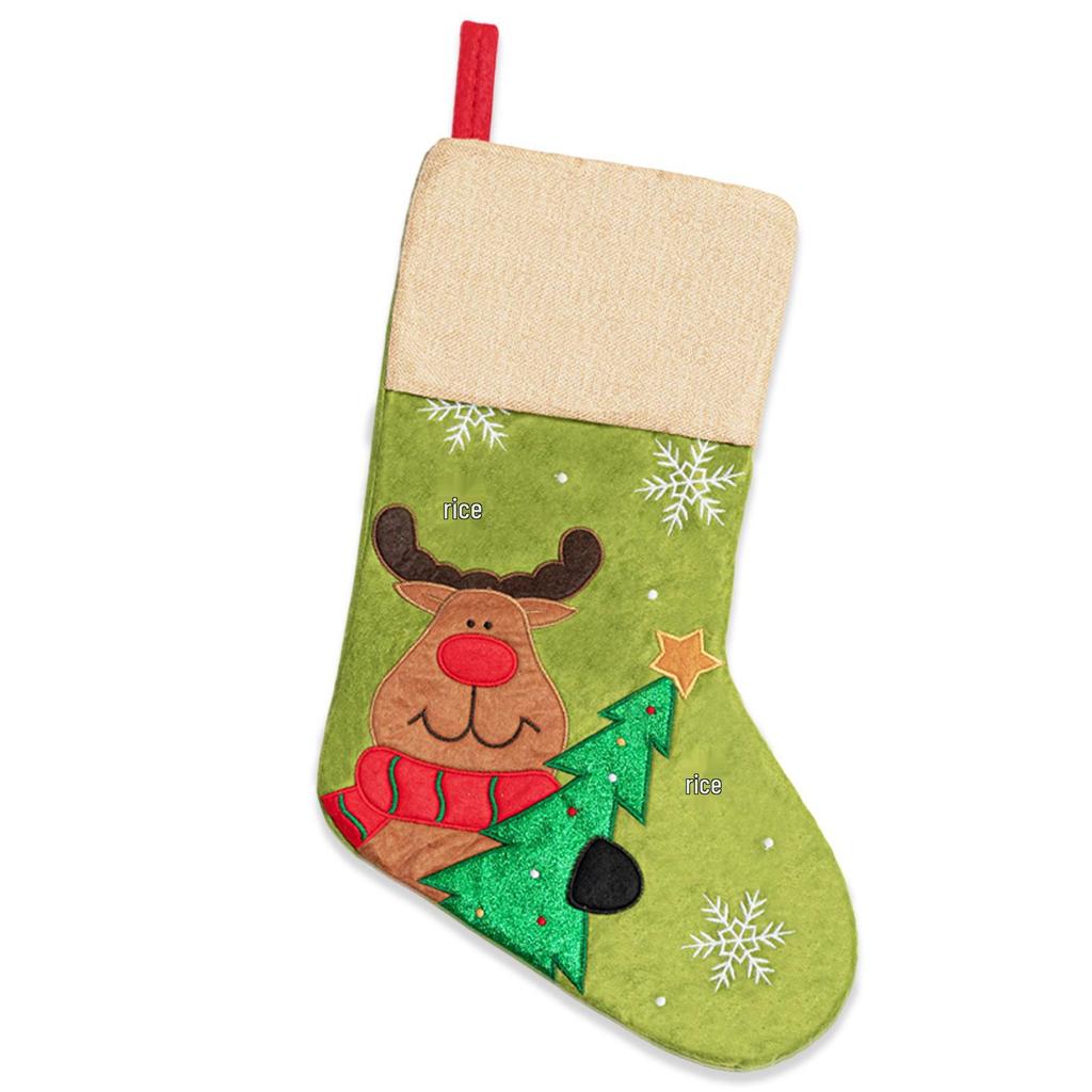 Christmas Ornaments: Stockings, Tree Pendants, Santa Gift & Candy Bags