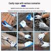 Waterproof Non-Slip Nitrile Latex Work Gloves for Construction & Auto Repair