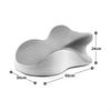 Breathable Supportive Leisure Pillow Accommodates Various Reclining Positions