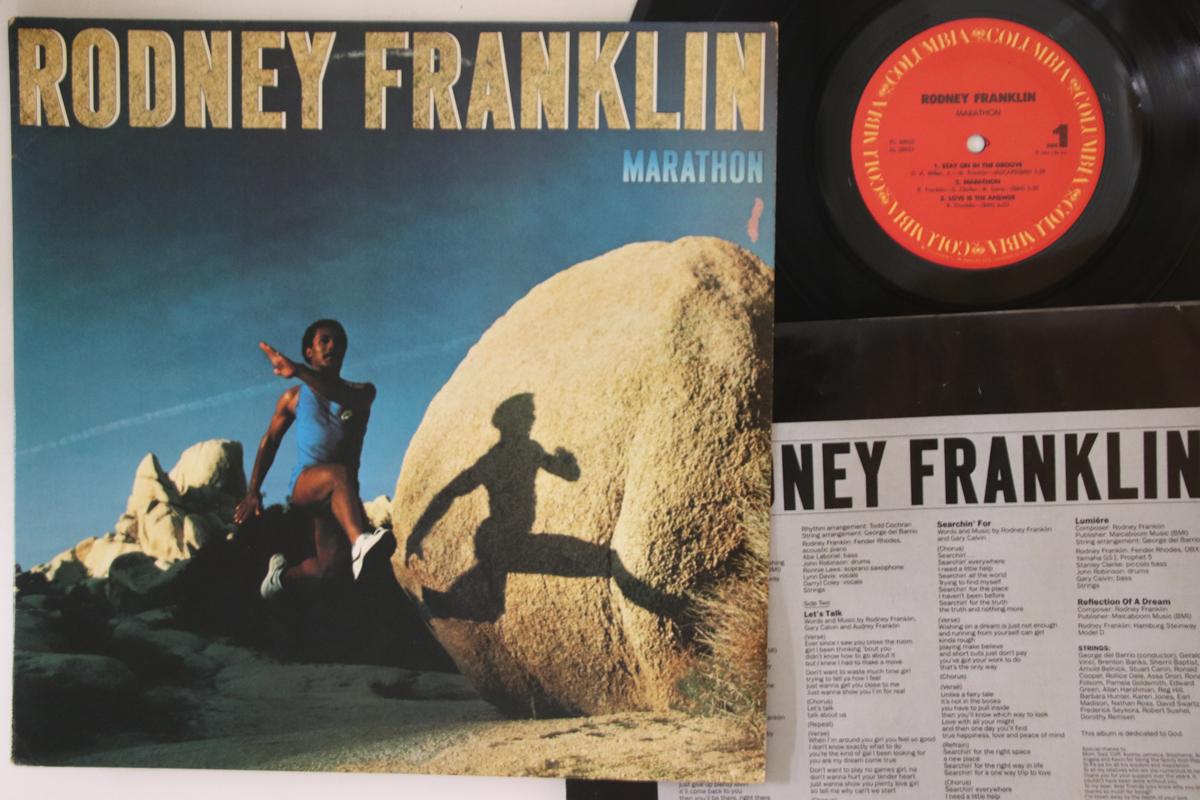 

LP Record RODNEY FRANKLIN - Marathon FC38953 COLUMBIA 1984 US Jazz Used