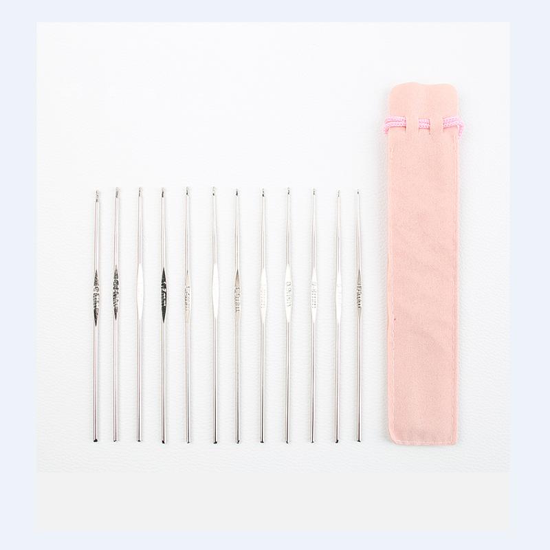 

Цветной крючок для вязания из оксида алюминия с одной головкой DYI Knitting Tools Алюминиевый свитер для вязания крючком