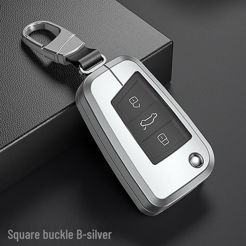 

Volkswagen Key Case Cover for Tayron, Tharu, Lamando, T-Roc, Bora, Golf, and Magotan Models