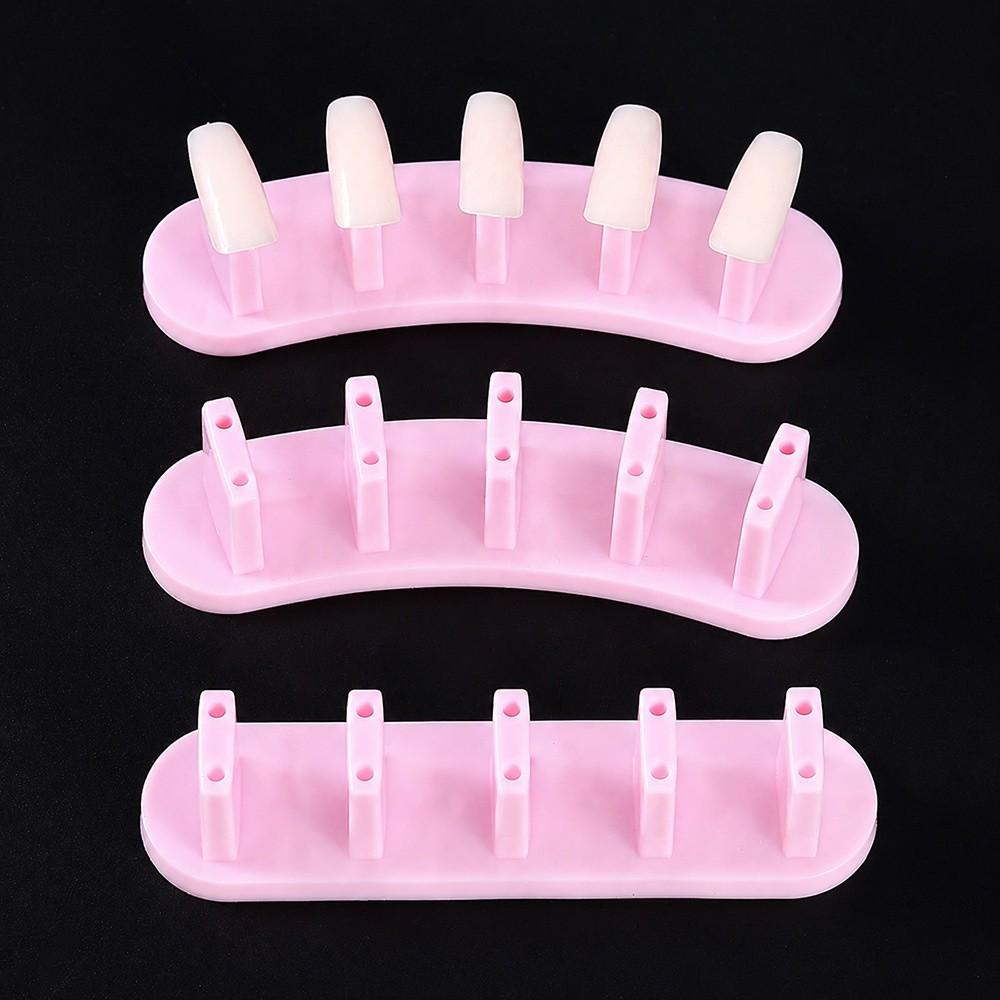 3pcs Removable Removable Practice Nail Stand Nail Practice Base Stand Beginner Training