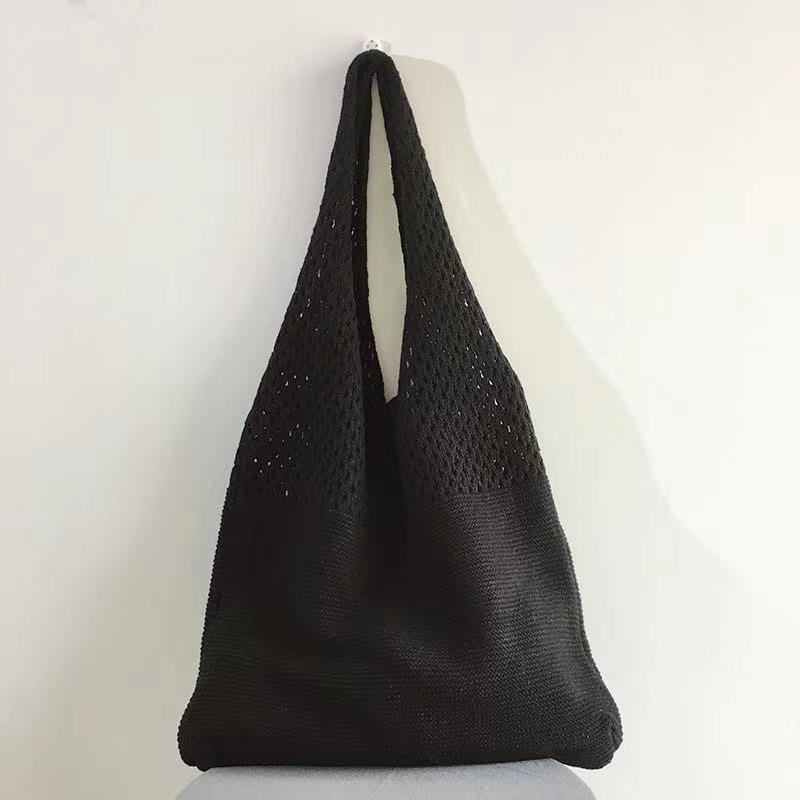 

Summer Party Bag Purses Shopper Sac Satchel Female Vintage Hollowed Out Knitted Bag Outdoor Mountaineering Bag Christmas Gifts