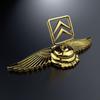 For Citroën C3 C4 C5 Berlingo Picasso Car Front Lid Hood Ornament Emblem Metal Chrome Logo Badge Luxury Auto Accessories HT6