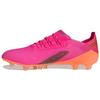 X Ghosted .1 Round Toe Lace-Up AG (Rubber Short Studs) Non-Slip Balance Soccer Shoes Men Soccer Shoes Magenta FW6976