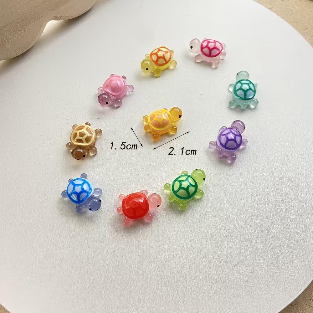 DIY Svítící želva flitrové lepidlo doplňky: Roztomilé stolní a automobilové ozdoby pro děti