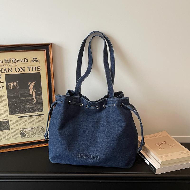 Denim Bag Women Commuter Tote Bag
